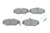 Колодки гальмівні (передні) Citroen Jumper/Fiat Ducato/Peugeot Boxer 94-02 (+датчики) BOSCH 0986424030 (фото 1)