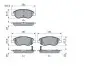 Колодки гальмівні дискові BOSCH 0 986 424 042 (фото 2)