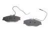 Колодки гальмівні (передні) Citroen Xsara/Peugeot 406 96-05 (Lucas-Girling) (з датчиками) BOSCH 0 986 424 223 (фото 2)