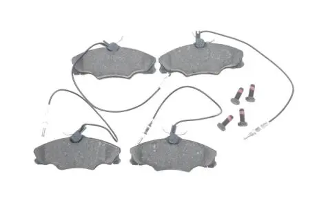 Колодки тормозные (передние) Peugeot 406 95-04 (+датчик) BOSCH 0 986 424 227