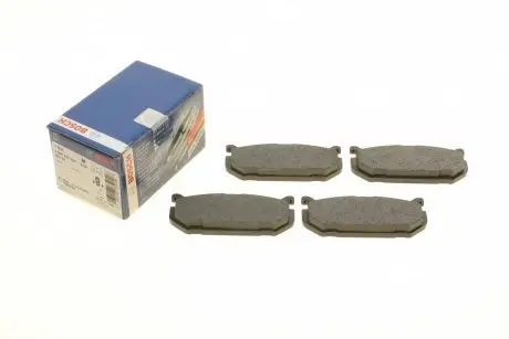 Колодки тормозные (задние) Mazda 626 91-02 BOSCH 0 986 424 266