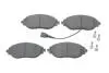 Колодки гальмівні (передні) Audi A3/Skoda Octavia III/VW Passat/Golf 13- (з датчиком) BOSCH 0986424285 (фото 1)