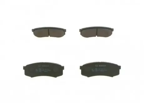 Колодки тормозные (задние) Mitsubishi Pajero IV 06-/Toyota Land Cruiser 84- BOSCH 0 986 424 313