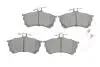 Колодки тормозные (передние) Mitsubishi Carisma 95-06 BOSCH 0986424370 (фото 1)