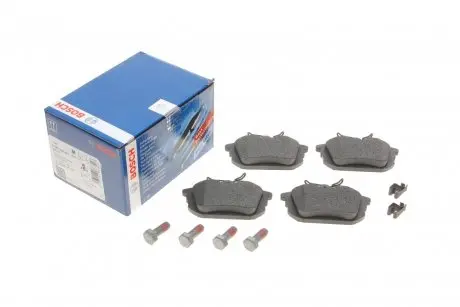 Колодки тормозные (задние) Mitsubishi Colt 04-12/Space Star 98-04/Carisma 95-06/Volvo S40/V40 95-04 BOSCH 0 986 424 427
