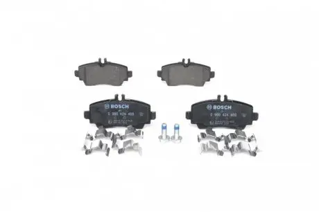 Колодки тормозные (передние) MB A-class (W168) 97-04 (с пружинками) BOSCH 0 986 424 469