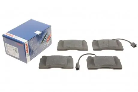 Колодки гальмівні (передні) Alfa Romeo 159/166/Spider 98-11 (Brembo) BOSCH 0 986 424 577
