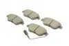Колодки тормозные (передние) Citroen Nemo 10-/Peugeot Bipper/Fiat 500/500C 08-/Punto 12- (+датчики) BOSCH 0 986 424 597 (фото 2)