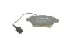 Колодки тормозные (передние) Citroen Nemo 10-/Peugeot Bipper/Fiat 500/500C 08-/Punto 12- (+датчики) BOSCH 0 986 424 597 (фото 4)