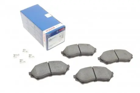 Колодки гальмівні (передні) Mazda 323 98-04 BOSCH 0 986 424 610