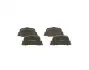 Тормозные колодки (задние) Toyota Camry 96-02/Prius 03-09/Lexus ES 96-01 (Akebono) BOSCH 0 986 424 730 (фото 1)