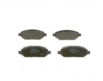 Гальмівні колодки, дискові BOSCH 0986424842