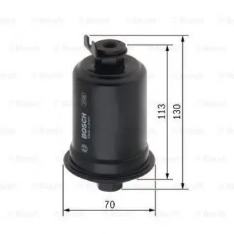 Фільтр паливний Suzuki Vitara 1.6-2.5 88-99 BOSCH 0986450109