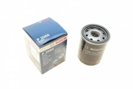 Фильтр масляный Nissan Micra 1.0-1.4i 92-10/ Primera 2.0i 90-96 BOSCH 0 986 452 060