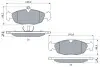 Колодки тормозные (передние) Opel Combo 94-01/Daewoo Lanos 97- BOSCH 0 986 460 938 (фото 5)