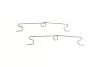 Колодки тормозные (передние) VW T4 1.9-2.5D 90-95 R15 BOSCH 0 986 460 954 (фото 6)