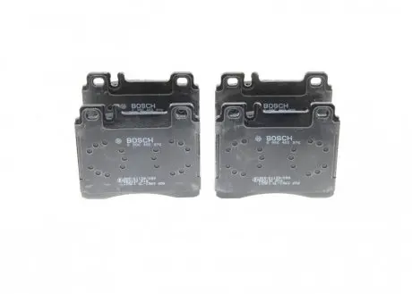 Колодки гальмівні (передні) MB S-class (W140/C140) 91-99 BOSCH 0 986 460 976