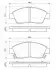 Колодки гальмівні дискові HONDA Civic -04 BOSCH 0986461759 (фото 7)