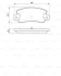 A_Колодки гальмівні дискові ALFA ROMEO 164/FIAT Croma90 -98 BOSCH 0986461770 (фото 1)