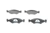 Колодки гальмівні (передні) Ford Escort/Fiesta/Sierra 80-02 BOSCH 0 986 466 402 (фото 1)