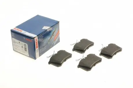 Колодки гальмівні (задні) Audi A4/A6/Skoda SuperB 01-09/Renault Clio 05-14/VW Golf/Passat 84-02 BOSCH 0 986 466 683