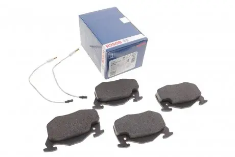 Колодки тормозные (передние) Peugeot 106 91-04/205/305/309/405 82-98/Renault Clio 91-98 (с датчик.) BOSCH 0 986 469 860