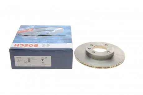 Диск тормозной (передний) VW Caddy 82-92/Golf 74-99/Passat 73-88/Polo 95-02 (239x12)(с покр)(полный) BOSCH 0986478011