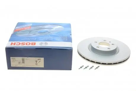Диск тормозной (передний) Fiat Doblo/Fiorino/Qubo 07-/Opel Combo 12-(284x22) (с покрытием) (вент.) BOSCH 0 986 478 521