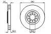 Диск тормозной (передний) Citroen C8/Peugeot 807 02-(310x32.1) вент. BOSCH 0 986 479 168 (фото 9)