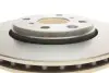 Диск тормозной (передний) Citroen C1/Peugeot 107/Toyota Aygo 05- (247x20) (с покрытием) (вентилированный) BOSCH 0986479239 (фото 4)