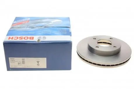 Диск тормозной (передний) Nissan NV200 10-(256,5x26) (вентилированный) BOSCH 0 986 479 535