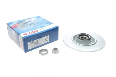 Диск тормозной (задний) Renault Megane 08-(260x8) (+ABS) (с подшипником) BOSCH 0 986 479 C88