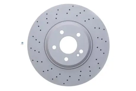 Диск гальмівний (передній) MB S-class (W222/V222/X222) 13- (342x32) BOSCH 0986479G35