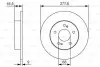 Диск гальмівний NISSAN Cefiro/Maxima QX \'\'R \'\'2,0-3,0 \'\'94>> BOSCH 0986479T86 (фото 1)