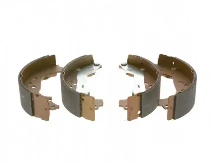 Колодки гальмівні (задні) Ford Connect 02- (барабанні) (228.6x57.3) BOSCH 0 986 487 667