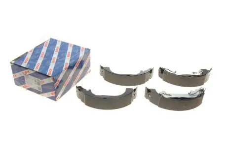 Колодки тормозные (задние) Citroen Nemo/Peugeot Bipper 08- (барабанные) (228.6x42) BOSCH 0 986 487 729
