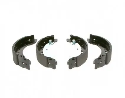 Колодки тормозные (задние) Smart ForFour 04-06/Mitsubishi Colt 04-12 (барабанные) (203.2x38) BOSCH 0 986 487 746