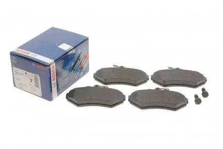 Колодки тормозные (передние) Seat Cordoba/Ibiza/VW Caddy/Golf/Polo 91-04/Passat B3/B4 88-97 BOSCH 0 986 494 010