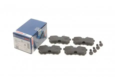 Колодки гальмівні (задні) Ford Focus 98-05/Fiesta V/VI 05- BOSCH 0 986 494 011