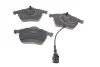 Колодки гальмівні (передні) Audi A3/TT/Seat Leon/Skoda Octavia/VW Golf 96-10/Polo 05-09 (+датчик) BOSCH 0 986 494 018 (фото 2)