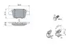 Колодки тормозные (задние) Fiat Bravo II 07-14/Stilo 01-08/Linea 07-/Multipla 99-10/Lancia Delta 08- BOSCH 0 986 494 030 (фото 5)