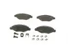 Колодки гальмівні (передні) Peugeot 206 98-/Peugeot 206+ 09-13/Peugeot 306 93-01 BOSCH 0 986 494 039 (фото 1)