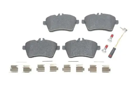 Колодки гальмівні (передні) MB A-class (W169) 04-12/B-class (W245) 05-11 BOSCH 0 986 494 087