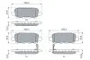 Колодки гальмівні (задні) Renault Koleos/Nissan Juke/Qashqai/X-Trail/Suzuki 08- (Akebono) BOSCH 0 986 494 090 (фото 5)