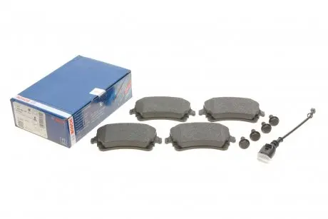 Тормозные колодки (задние) VW T5/T6 03- (+датчик) BOSCH 0 986 494 108