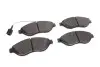 Колодки тормозные (передние) Citroen Jumper/Fiat Ducato/Peugeot Boxer 06- (+датчик) BOSCH 0 986 494 111 (фото 1)