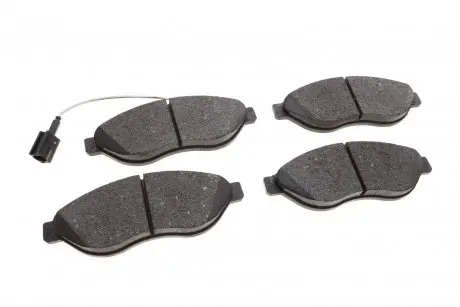 Колодки гальмівні (передні) Citroen Jumper/Fiat Ducato/Peugeot Boxer 06- (+датчик) BOSCH 0 986 494 111