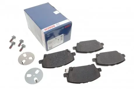 Колодки тормозные (передние) Honda Civic VIII 05- (Lucas) BOSCH 0 986 494 136