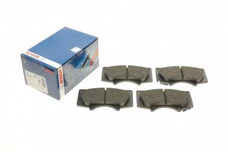 Колодки тормозные (передние) Toyota Land Cruiser Prado/Hilux 03-/Lexus GX 02-10 (Sumitomo) BOSCH 0 986 494 153