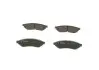 Колодки тормозные (задние) Daewoo Evanda/Chevrolet Epica 02- BOSCH 0 986 494 172 (фото 2)